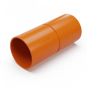 Патрубок-муфта оранжевая d50 мм (12шт/144шт уп/кор) Промрукав