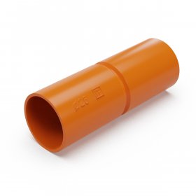 Патрубок-муфта оранжевая d25 мм (40шт/480шт уп/кор) Промрукав