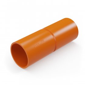 Патрубок-муфта оранжевая d32 мм (36шт/324шт уп/кор) Промрукав